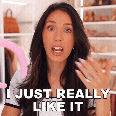 Woman Saying I Just Really Like It GIF