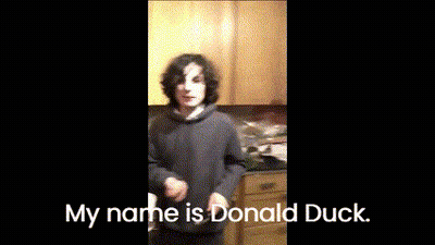 Woman Saying I'm From Michigan State GIF