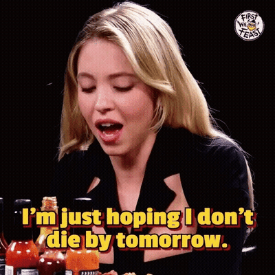 Woman Saying I'm Just Hoping I Don't Die Tomorrow GIF