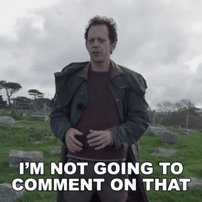 Woman Saying I'm Not Answering That GIF