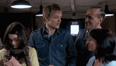 Woman Saying I Need Help In Front Of Child GIF