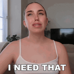 Woman Saying I Need It  GIF
