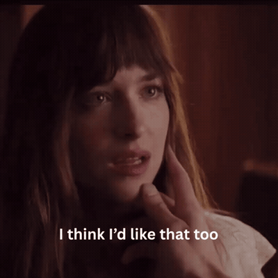 Woman Saying I Think I'd Like That Too GIF