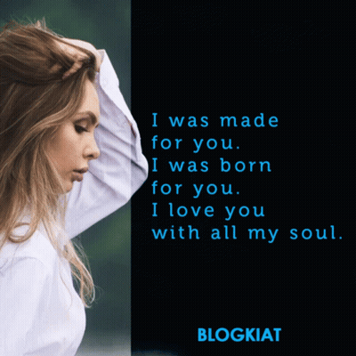 Woman Saying I Was Made For You GIF