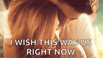 Woman Saying I Wish This Was Us GIF