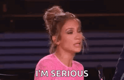 Woman Saying Im Not Joking GIF
