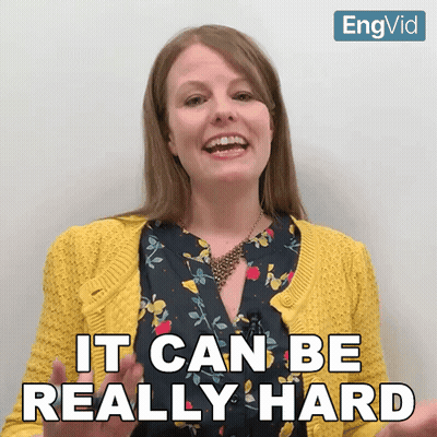 Woman Saying It Can Be Really Hard