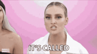 Woman Saying It's Called Next To Another Woman GIF