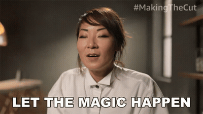 Woman Saying Let The Magic Happen GIF