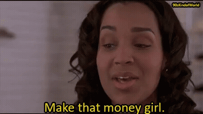 Woman Saying Make That Money Girl GIF