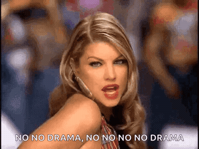 Woman Saying No Drama GIF