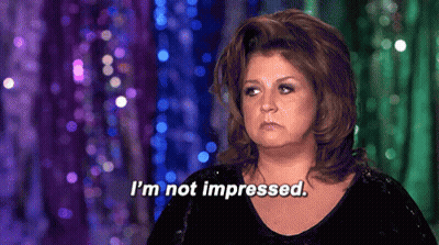 Woman Saying Not Impressed GIF