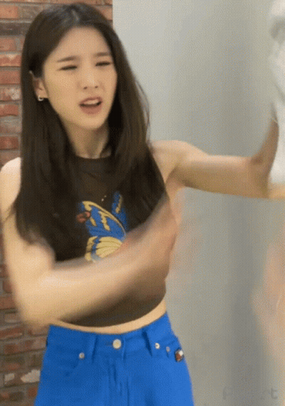 Woman Saying Not Ready To Throw In Towel GIF