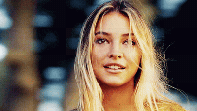 Woman Saying Oh Baby Look At You GIF