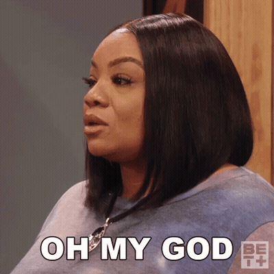 Woman Saying Oh My God GIF