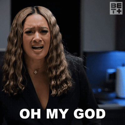 Woman Saying Oh My God GIF