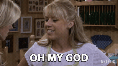Woman Saying Oh My God GIF