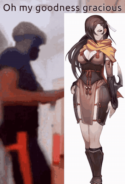 Woman Saying Oh My Goodness Gracious GIF