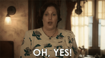 Woman Saying Oh Yes GIF