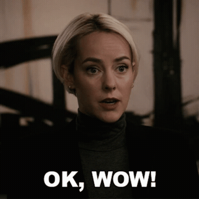 Woman Saying Ok Wow GIF