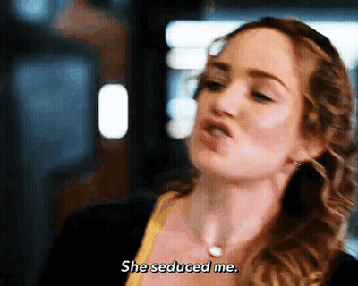 Woman Saying She Seduced Me GIF
