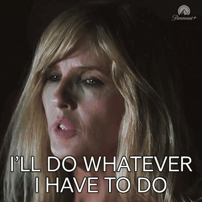 Woman Saying She Will Do Whatever She Has To Do GIF