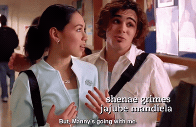 Woman Saying Shenae Grimes GIF