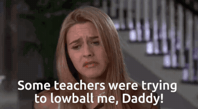 Woman Saying Some Teachers Lowballed Me Daddy GIF