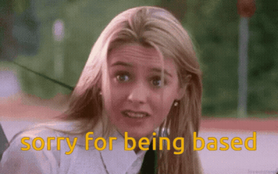 Woman Saying Sorry In Yellow GIF