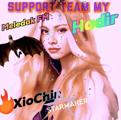 mujer dice equipo de apoyo my hadin GIF