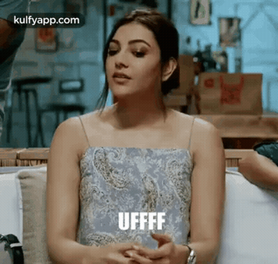 Woman Saying That's A Green Flag Black Shirt GIF