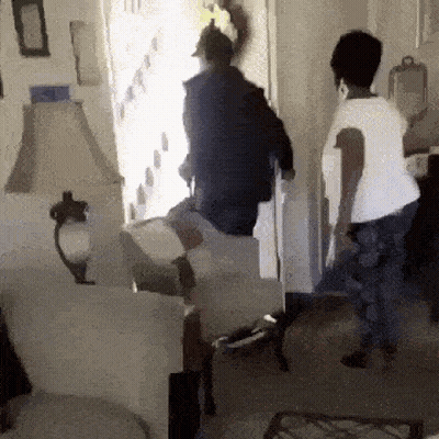 Woman Saying That's How You Slam A Door GIF