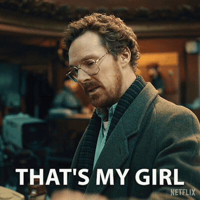 Woman Saying That's My Girl Looking At Phone GIF
