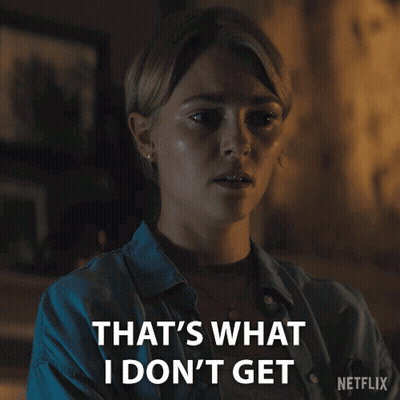 Woman Saying That's What I Don't Get GIF