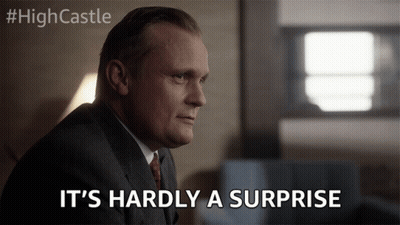 Woman Saying That Was A Surprise To Me GIF