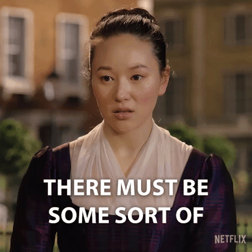 Woman Saying There Must Be Some Sort Of GIF