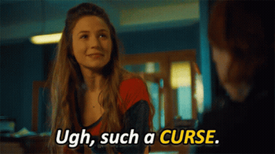 Woman Saying Ugh Such A Curse GIF
