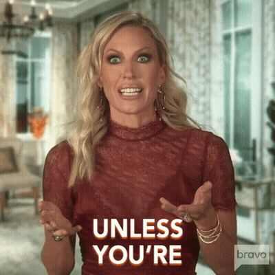 Woman Saying Unless You Re GIF
