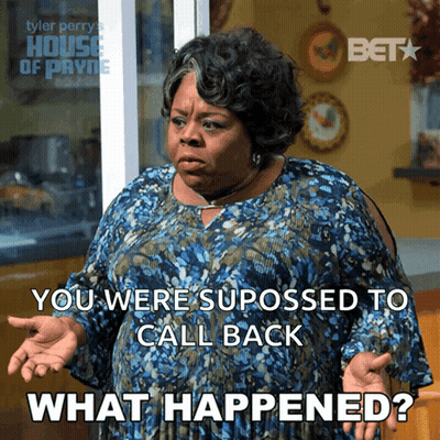 Woman Saying What Happened GIF