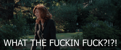 Woman Saying What The Fuckin Fuck GIF