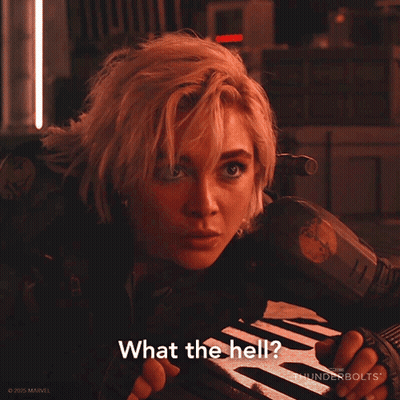 Woman Saying What The Hell GIF