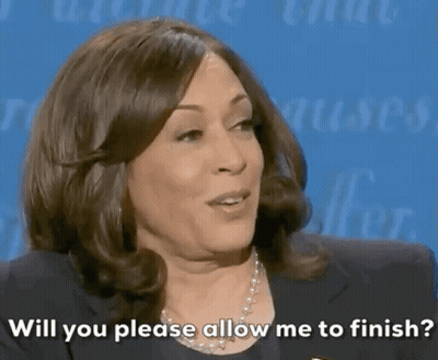 Woman Saying Will You Please Allow Me To Finish GIF