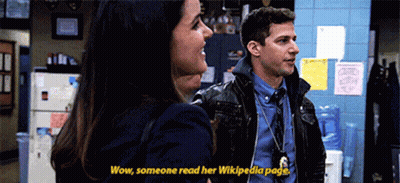 Woman Saying Wow Next To Man GIF