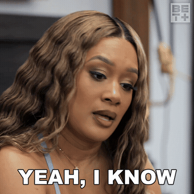 Woman Saying Yeah I Know GIF