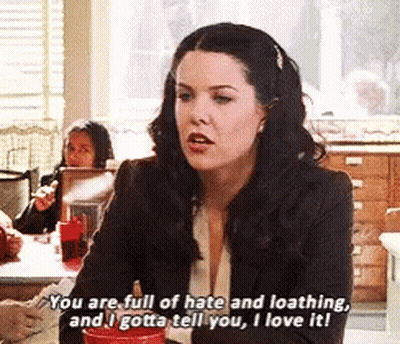 Woman Saying You Are Full Of Hate GIF