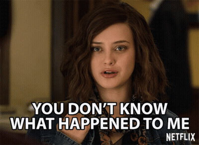 Woman Saying You Dont Know What Happened To Me GIF