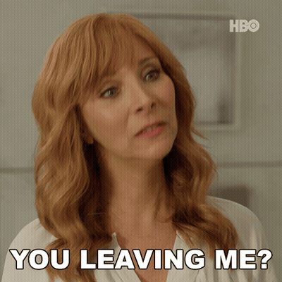 Woman Saying You Leaving Me GIF