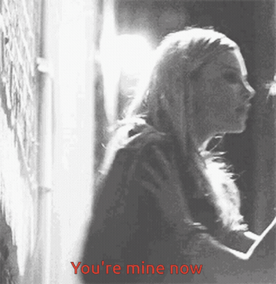 Woman Saying You're Mine Now GIF