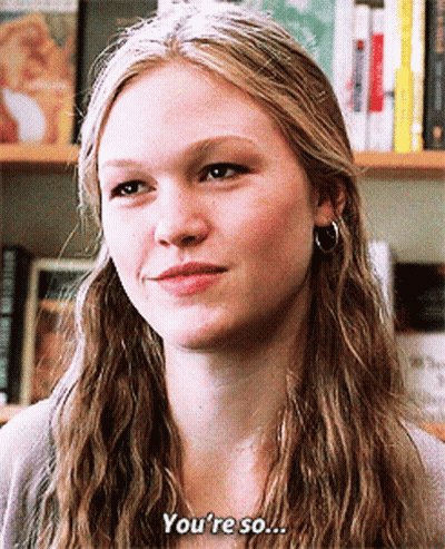 Woman Saying You're So GIF