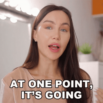 Woman Says At One Point It's Going GIF